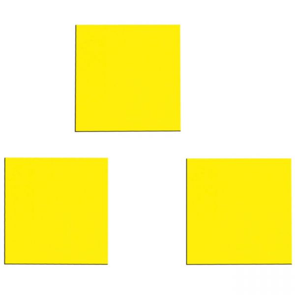 Nummerierungen quadratisch gelb (blanko)