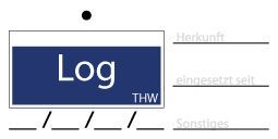 Führungstrupp der Fachgruppe Logistik